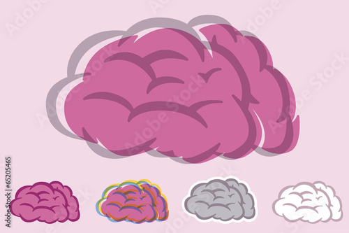 Obraz na płótnie Brain Collection w salonie