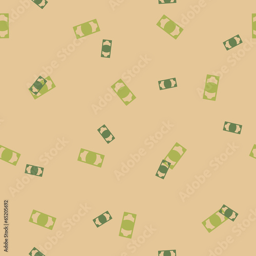 seamless background: money