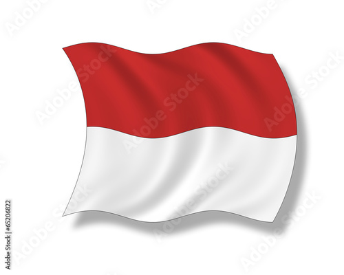 Free Download Illustration,Flagge von Monaco - GFXLoad