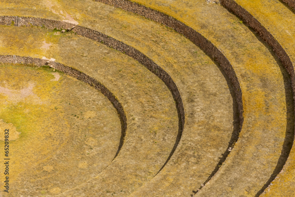Obraz premium Moray ruins Cuzco Peru