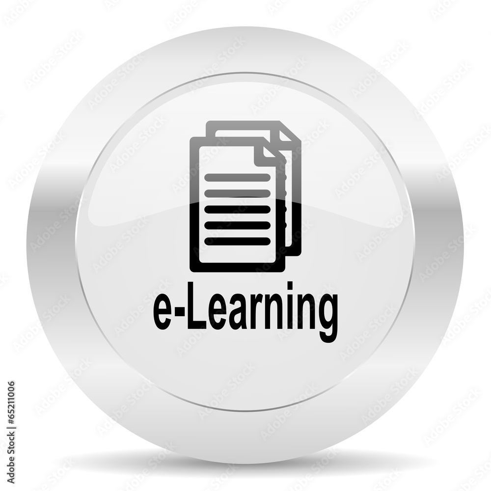 learning silver glossy web icon learning silver glossy web icon