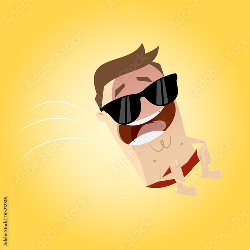 wasser springen sonnenbrille sommer