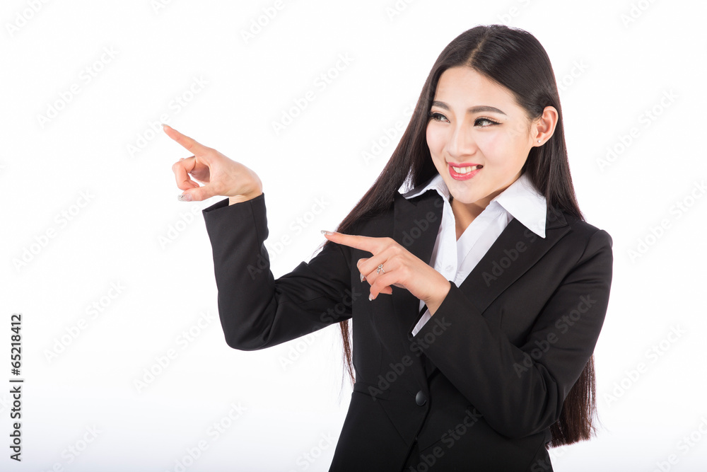 business woman. Isolated over white background business woman. Isolated over white background