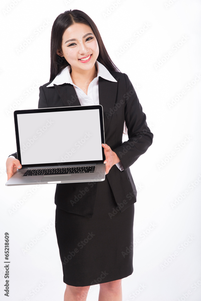 business woman. Isolated over white background business woman. Isolated over white background