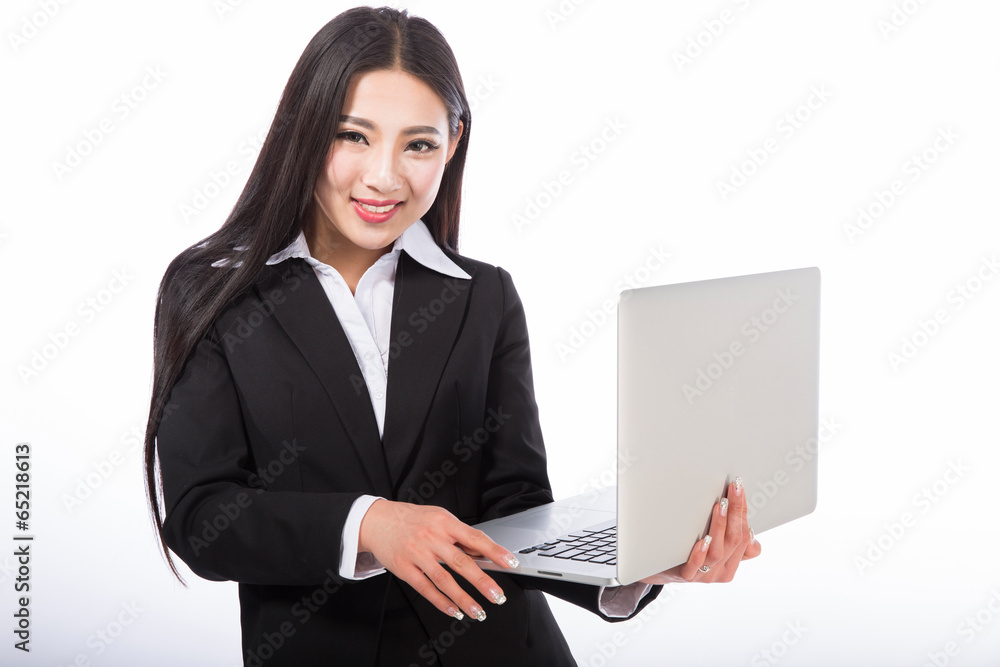 business woman. Isolated over white background business woman. Isolated over white background