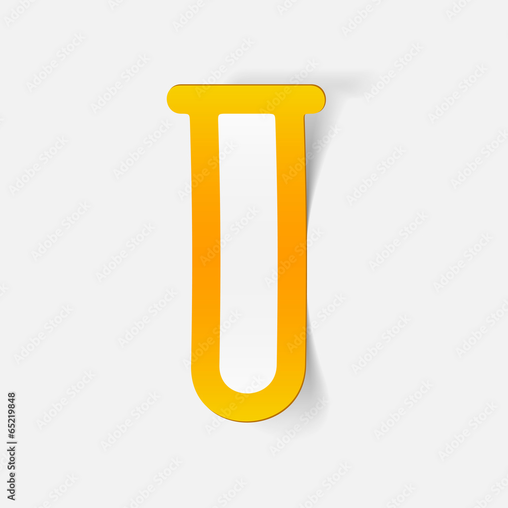 realistic design element: tube realistic design element: tube