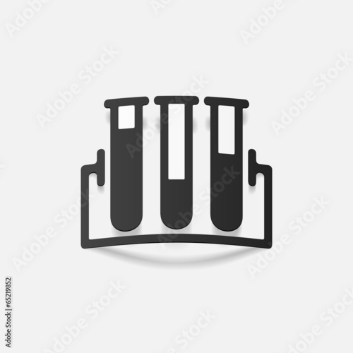 realistic design element: tube