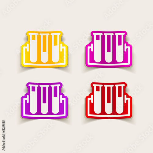 realistic design element: tube