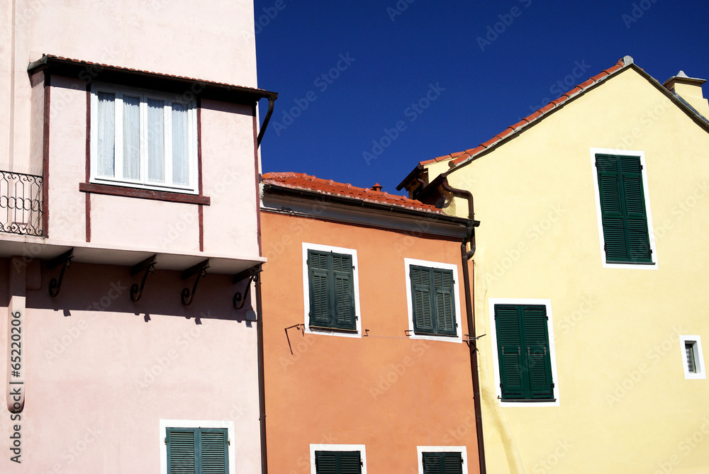 Colours of Mediterranean architecture