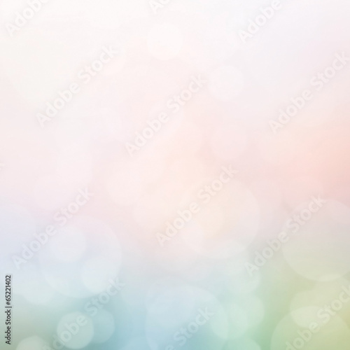 Soft colored abstract background. Colorful circles of light abst