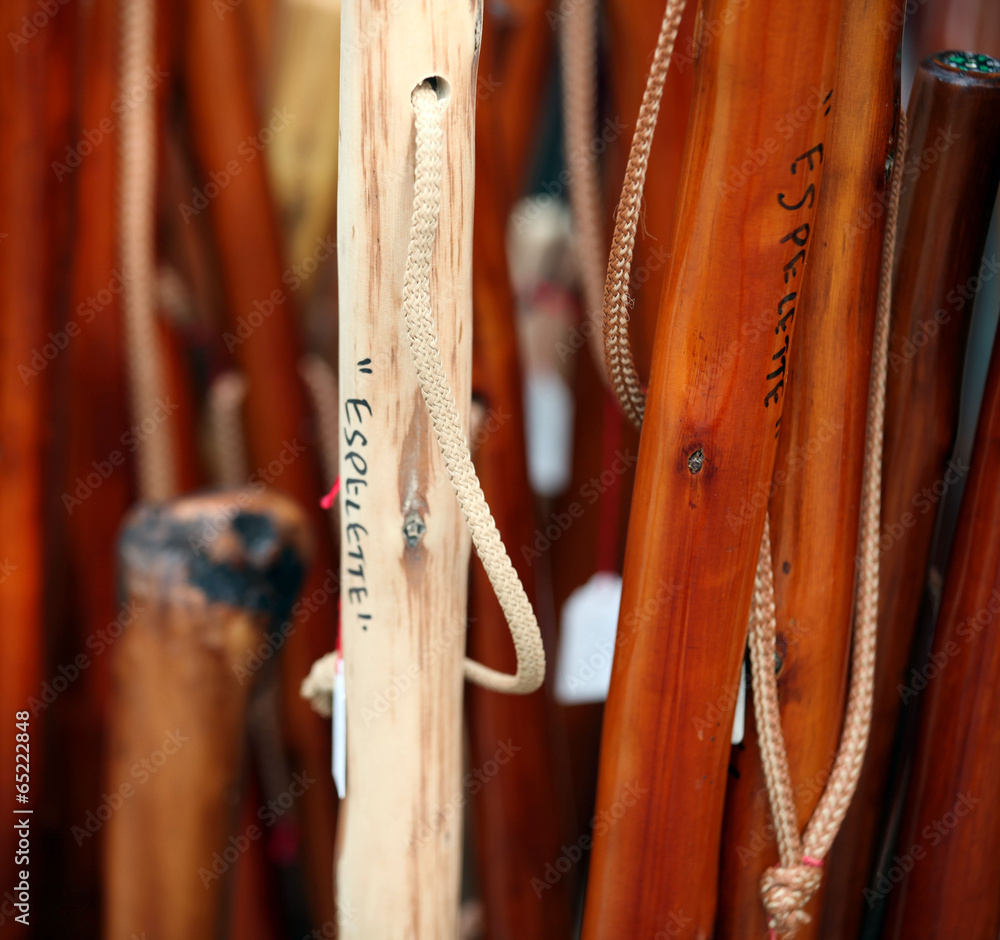 Obraz premium Bâton de marche