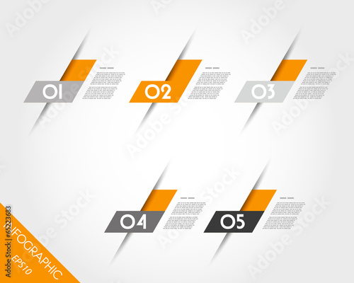 orange oblique L stickers