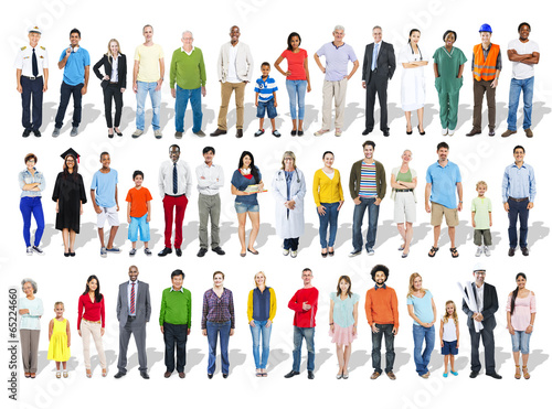 Multi-Ethnic Group of People and Diversity in Careers