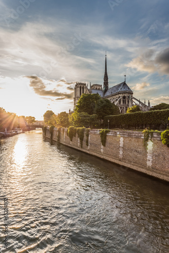Norte Dame Cathedral de Paris. France