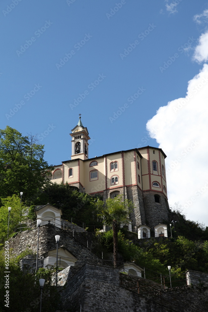 Madonna del Sasso: Chemin de croix.