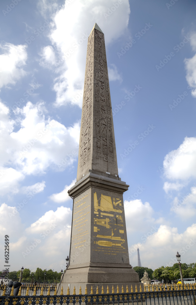 Luxor Obelisk. Paris, France