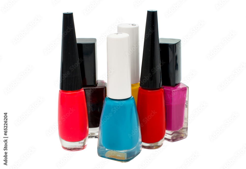 Obraz premium nail polish isolated