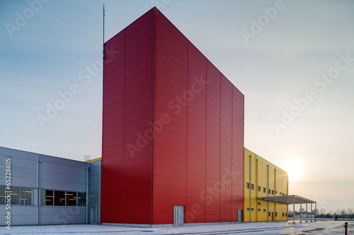 Obraz na płótnie Industrial hall w salonie
