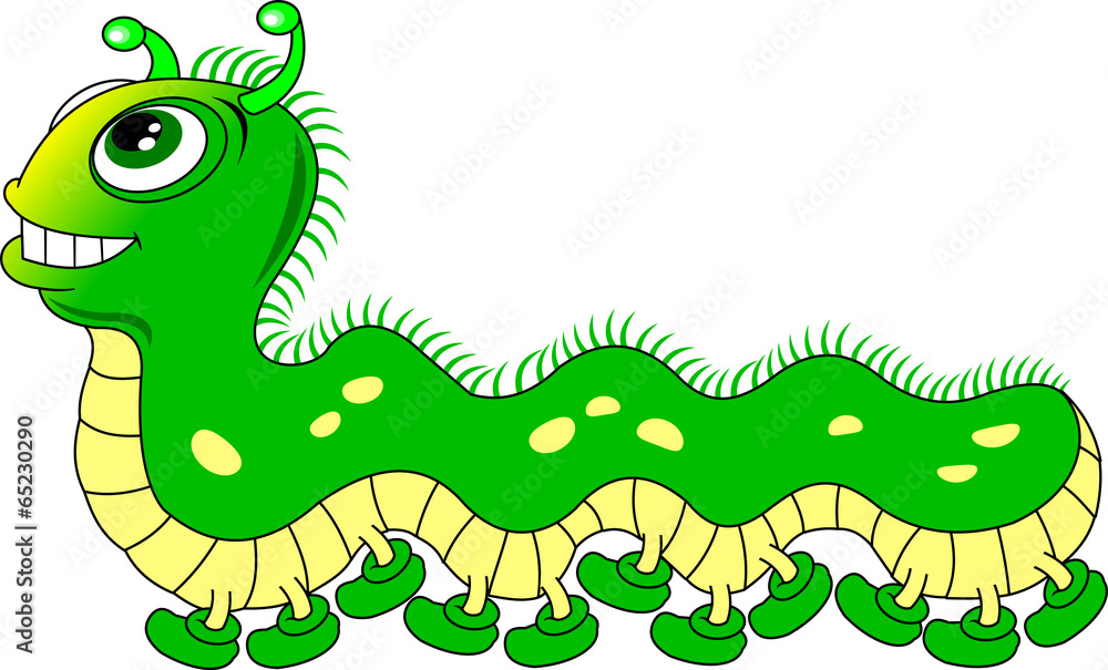 Naklejka premium caterpillar