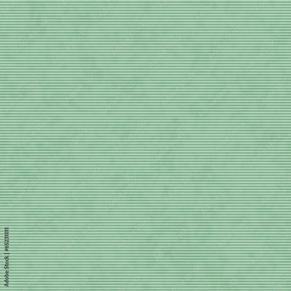 Obraz premium Green Thin Horizontal Striped Textured Fabric Background
