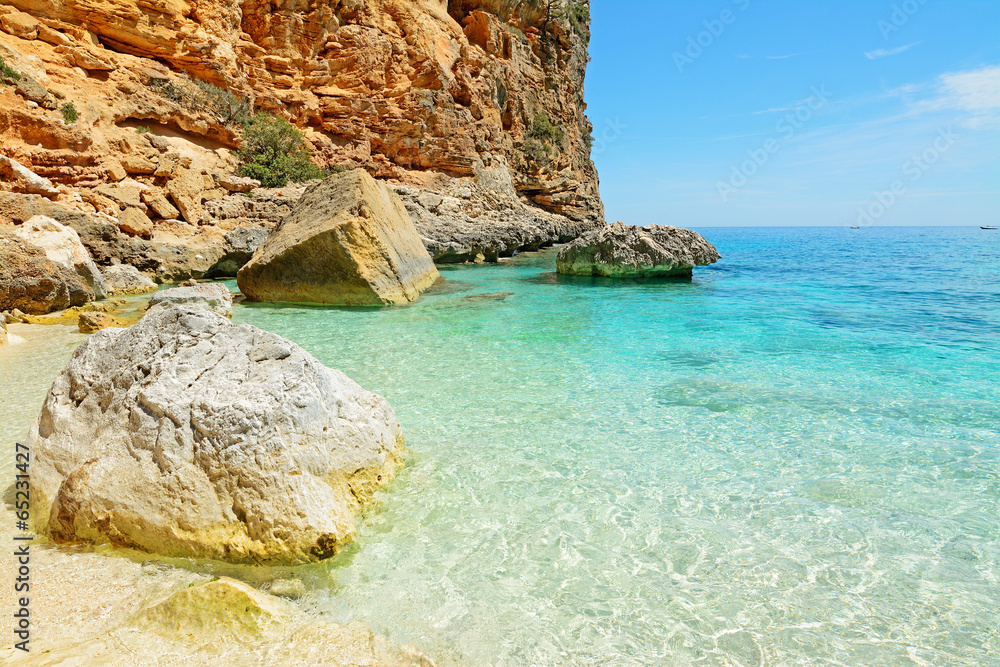 Cala Biriola shore Cala Biriola shore