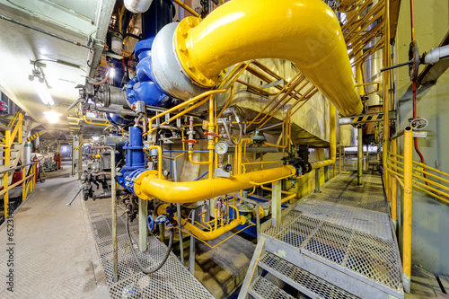 Obraz na płótnie industrial plant w salonie