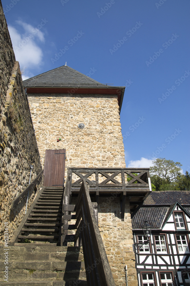 Stadtmauer in Bad Münstereifel, Deutschland