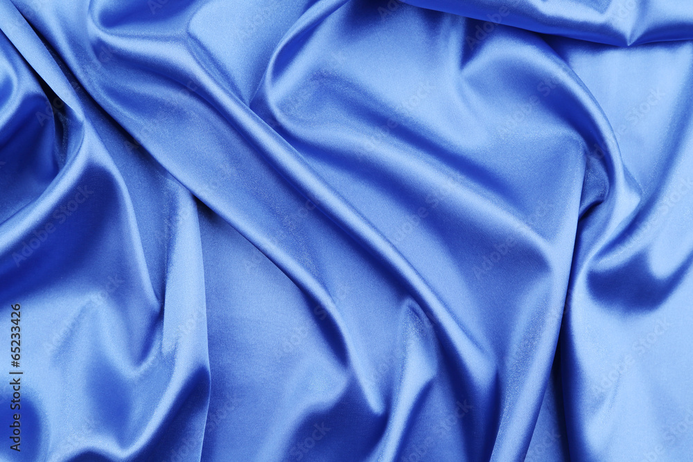 Blue silk with some soft folds and highlights. Blue silk with some soft folds and highlights.