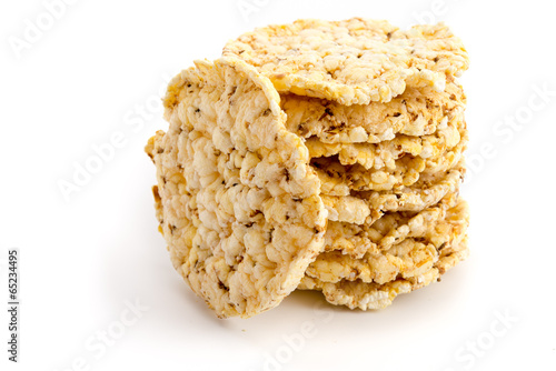 Obraz na płótnie Maiswaffeln mit Amaranth