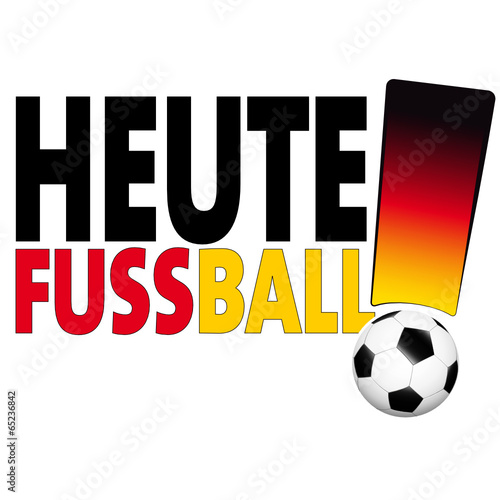 Heute Fussball Ankündigung
