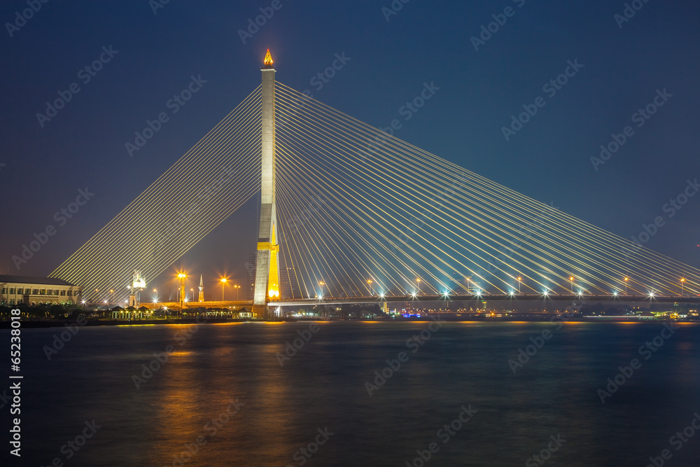 Rama8 bridge in Thailand Rama8 bridge in Thailand