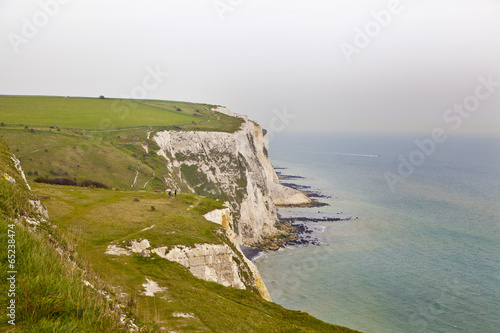 Dover, UK White cliffs national park