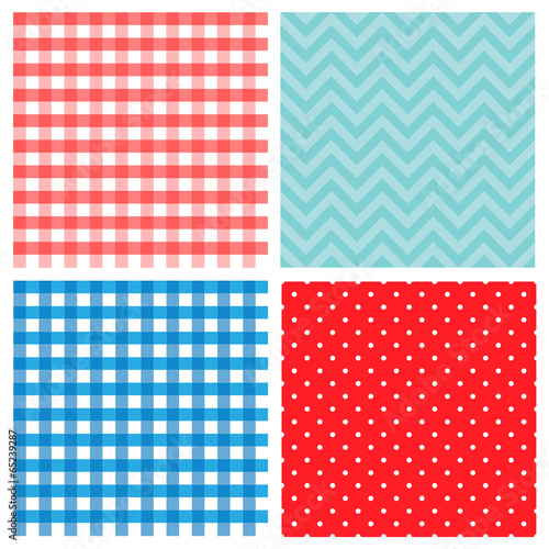 pattern picnic tablecloth diner food