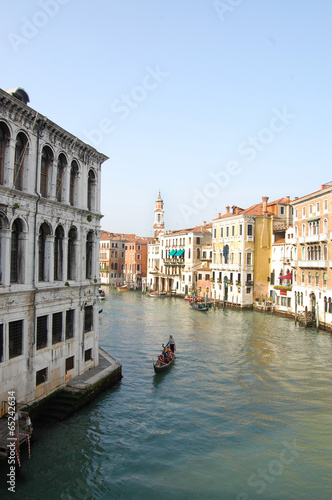 Venice Canals and Gondola. European City © aleksa_d