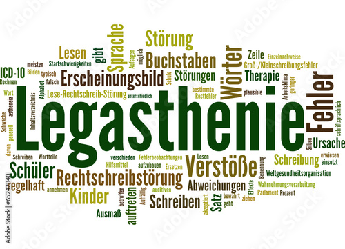 Legasthenie (Leseschwäche, LRS, Test)