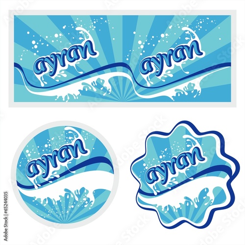 made yogurt and water or milk