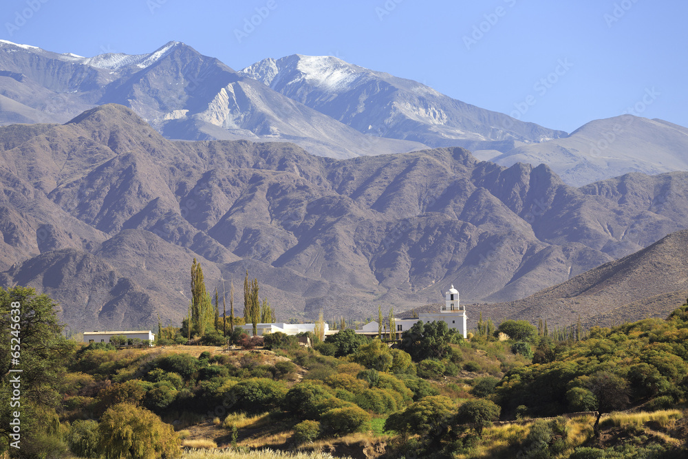 Mountain village Cachi, Valles Calchaquíes, Salta, Northern Arg