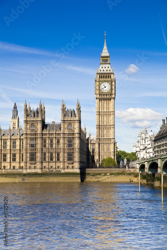 Big Ben and Houses of Parliament, London UK