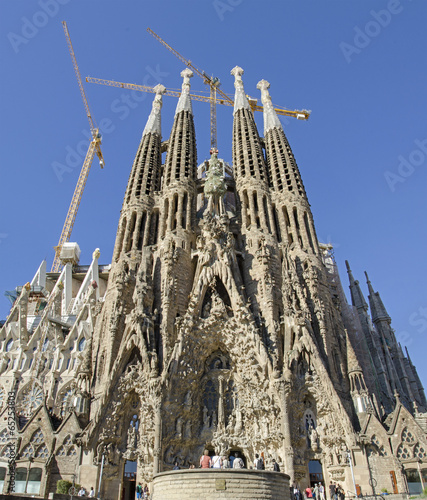 Photography Sagrada Familia -Eingang
