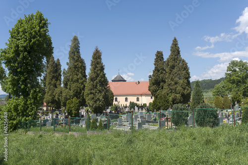 Cementary in Czermna, Kudowa Zdroj, Poland photo