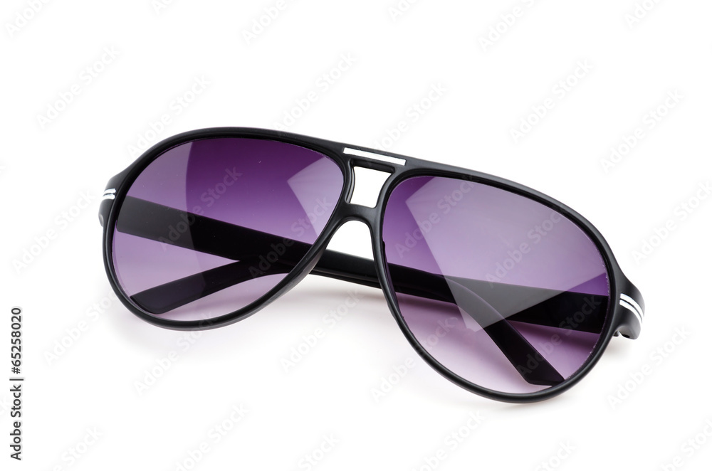 Sunglasses isolated white background Sunglasses isolated white background