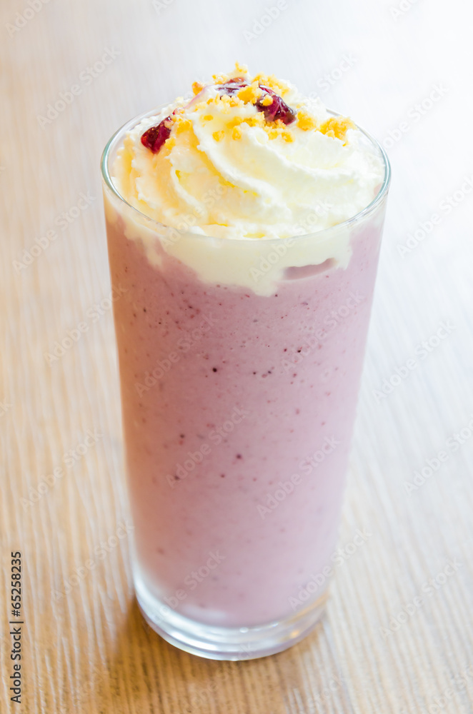 Blueberry smoothie Blueberry smoothie