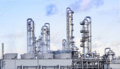 big tube in refinery petrochemical plant in heavy industry estat