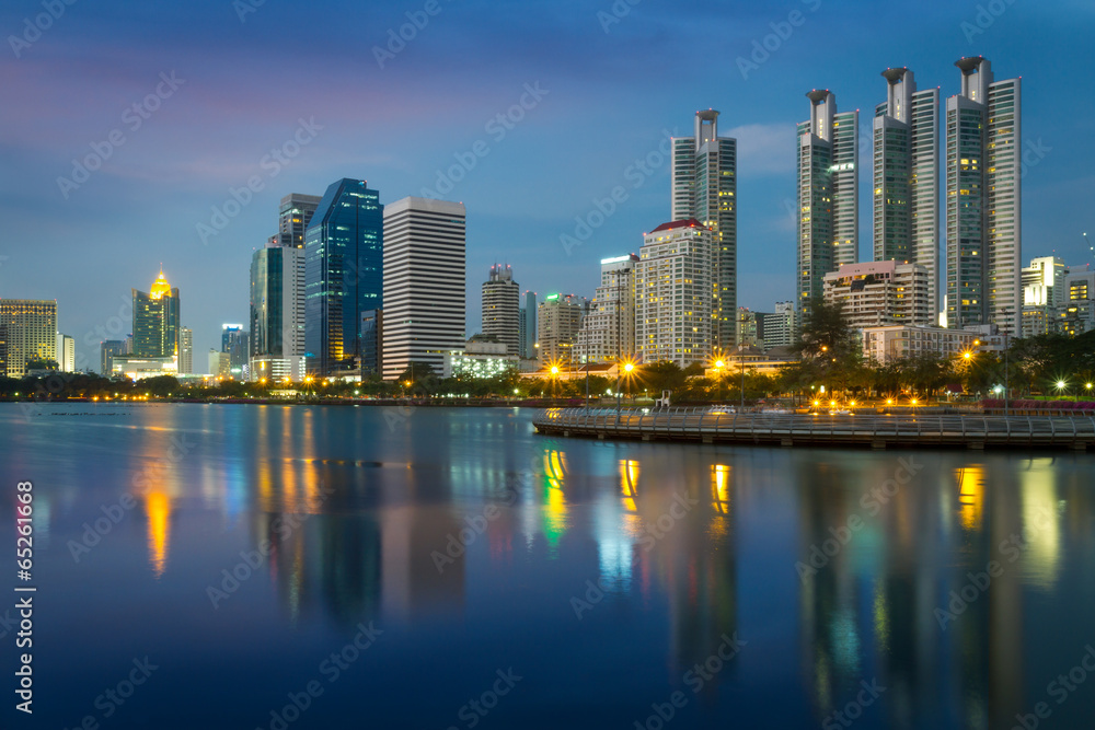 Obraz premium Miasto Bangkok