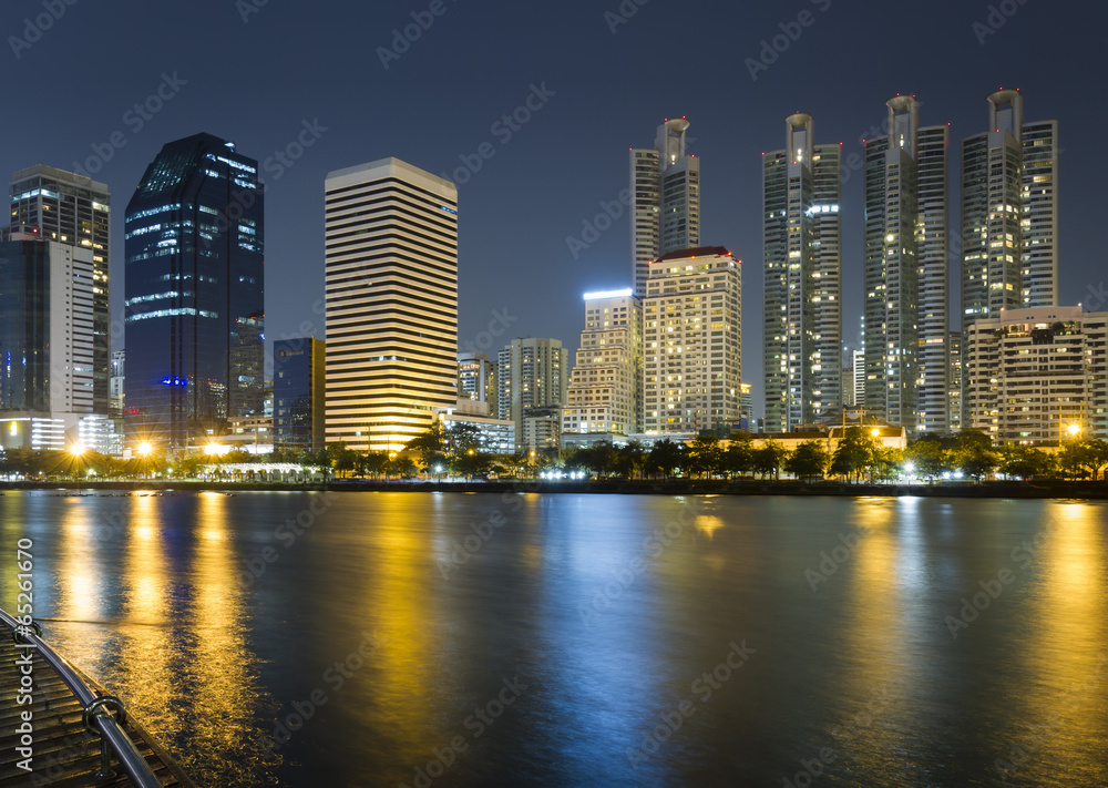 Obraz premium Miasto Bangkok