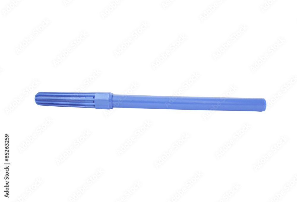Blue felt-tip pen Blue felt-tip pen