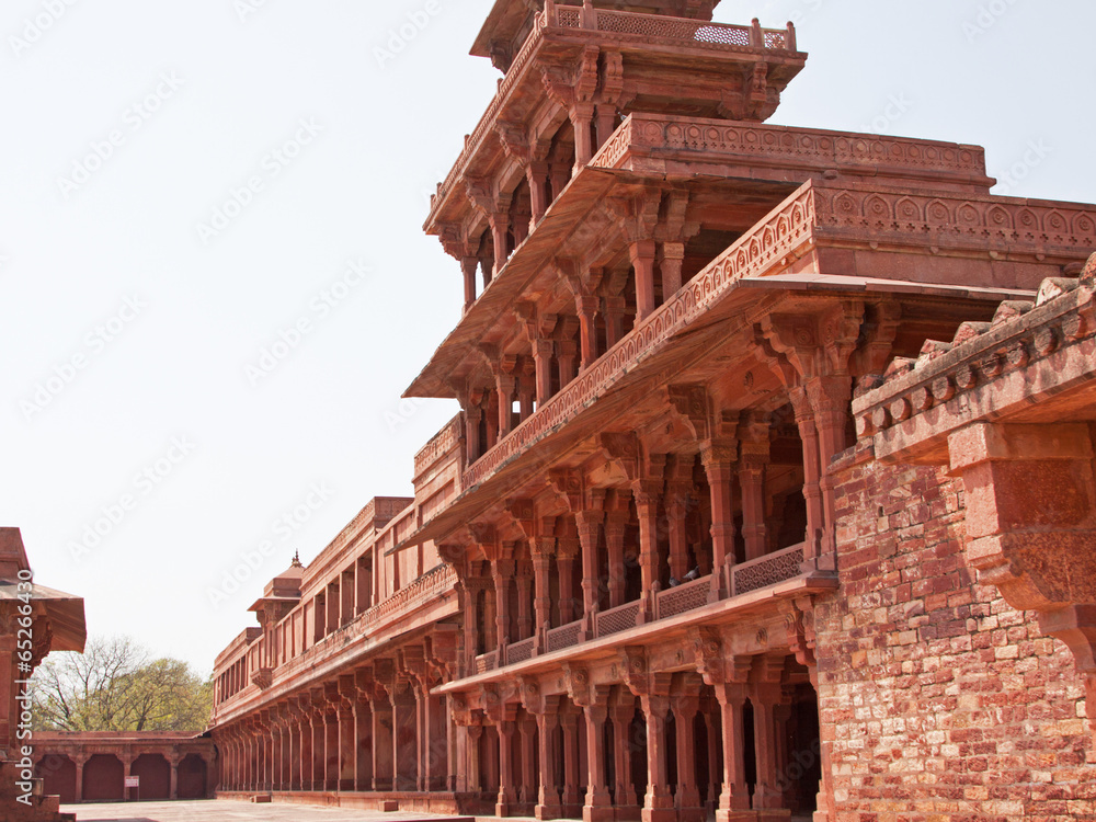 The abandoned16th century city of Fatehpur Sikri, Rajasthan