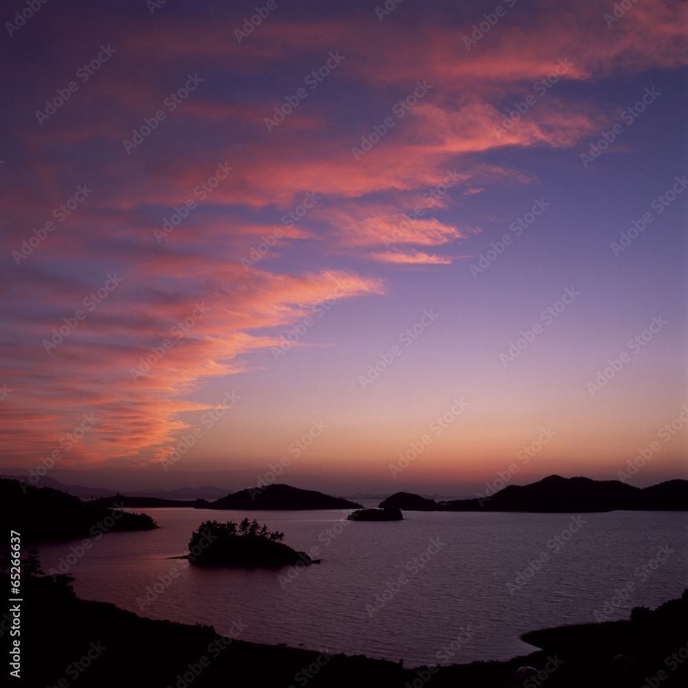 Fototapeta premium The image of beautiful scenery