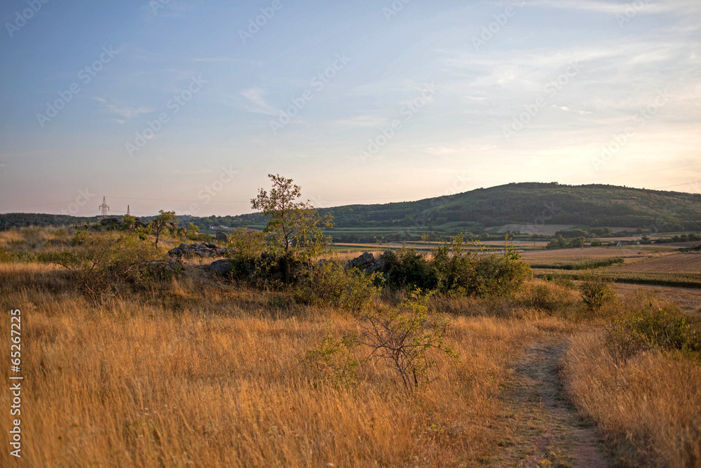 Obraz premium mountain on the evening