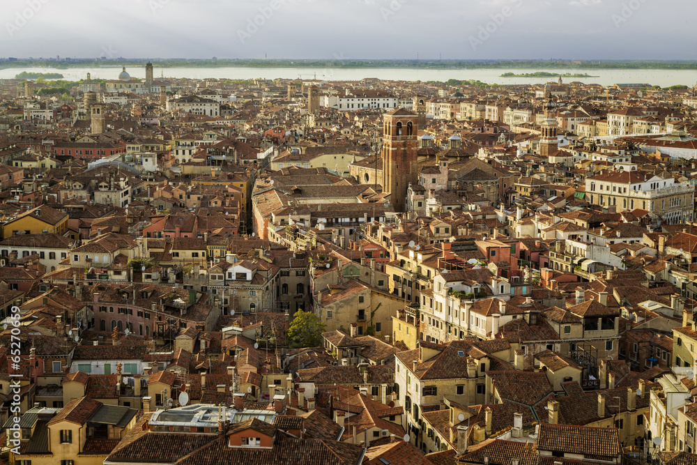 Aerial View of Venice, Italy